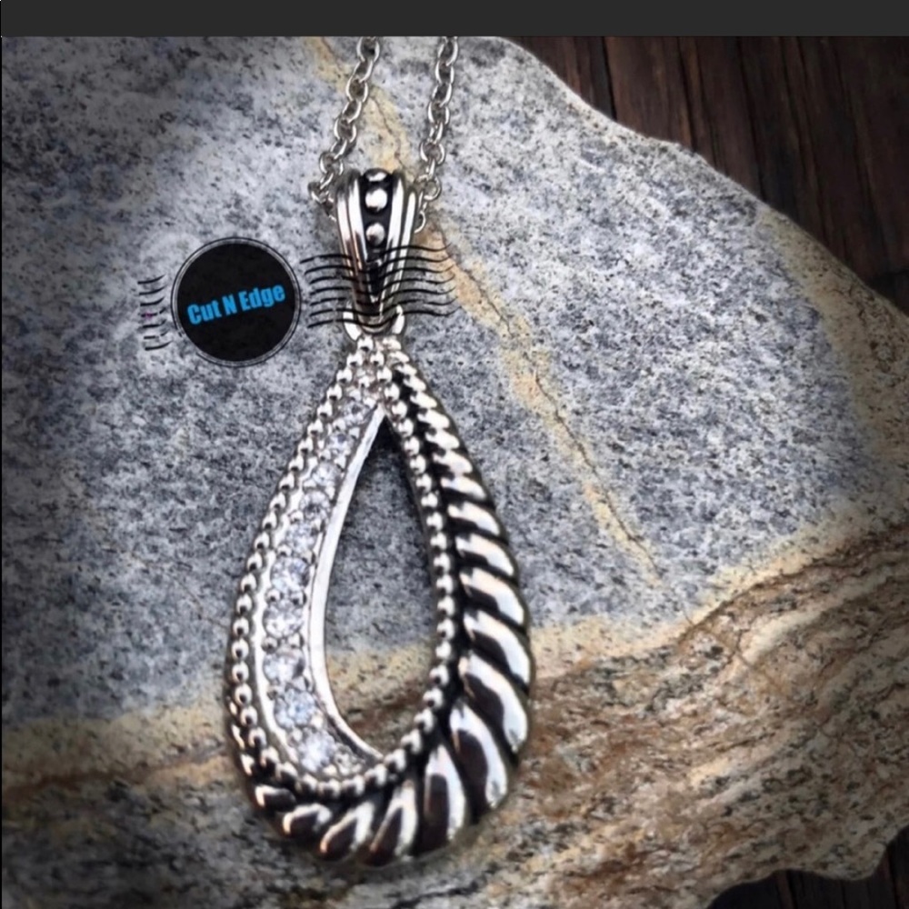 Montana Silversmith Teardrop Necklace